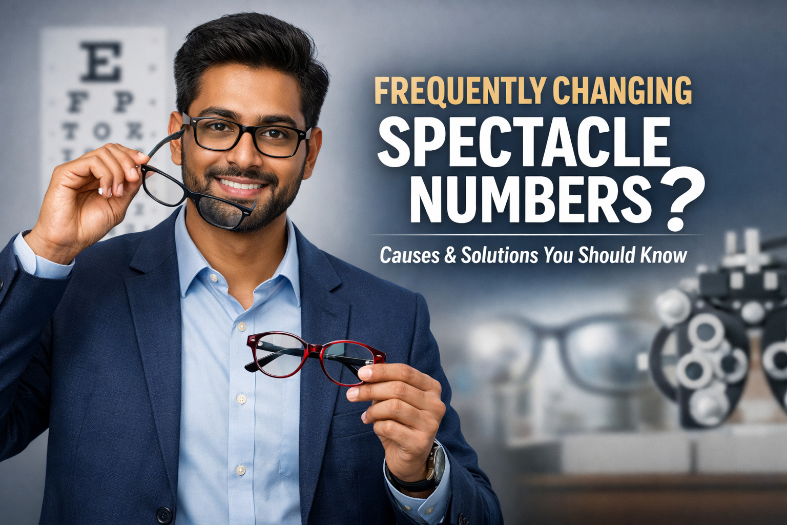 Frequently Changing Spectacle Number: Causes & Solutions